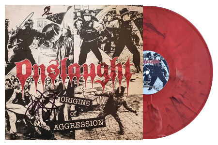 Origins Of Aggression (Red/Black Marbled Vinyl Signed)