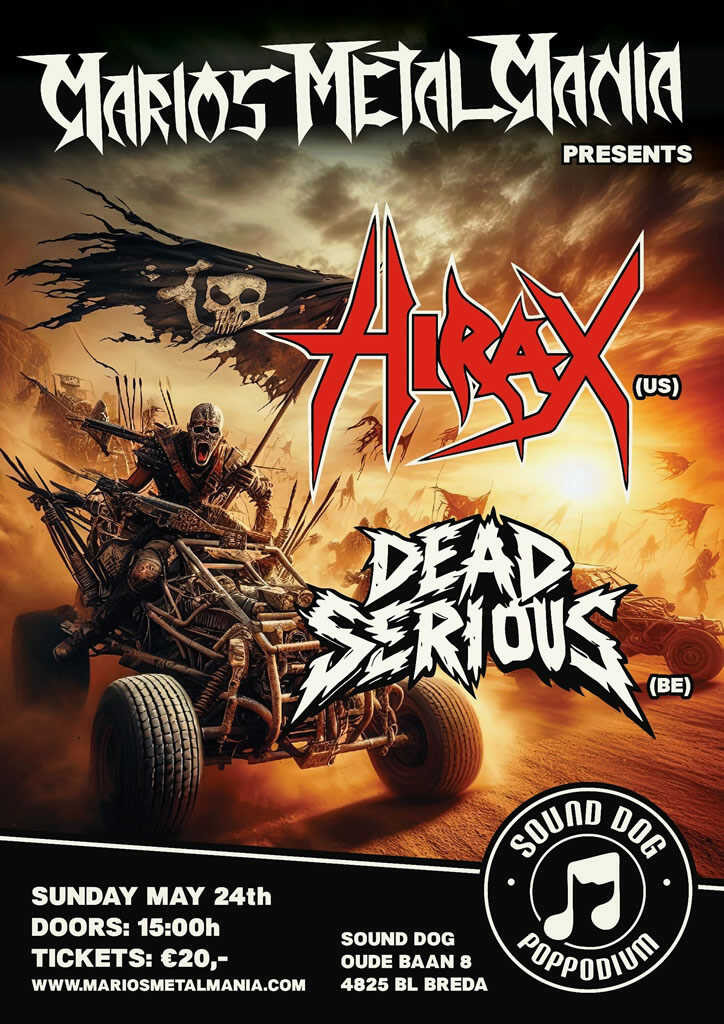 Hirax @ Sound Dog Breda 24-05-2026