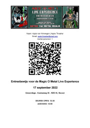 Concert & Festival Ticketz.... 2022-09-18