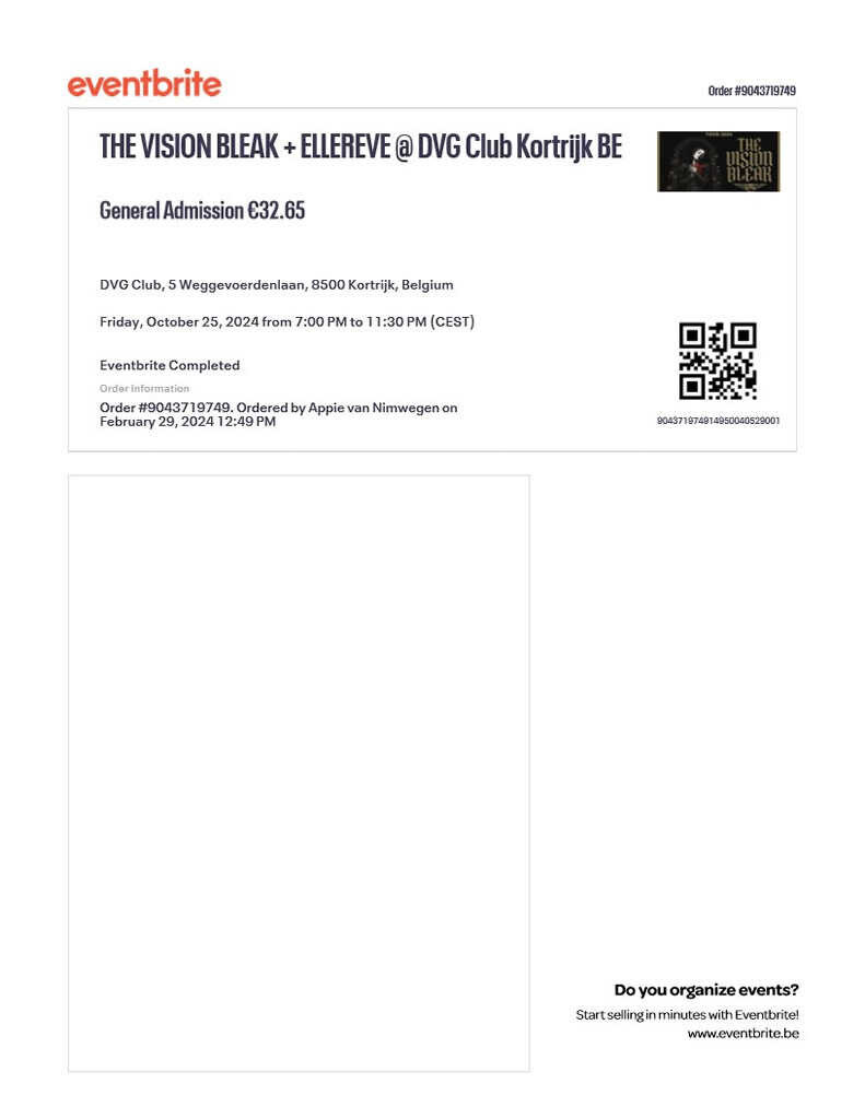 The Vision Bleak @ DVG